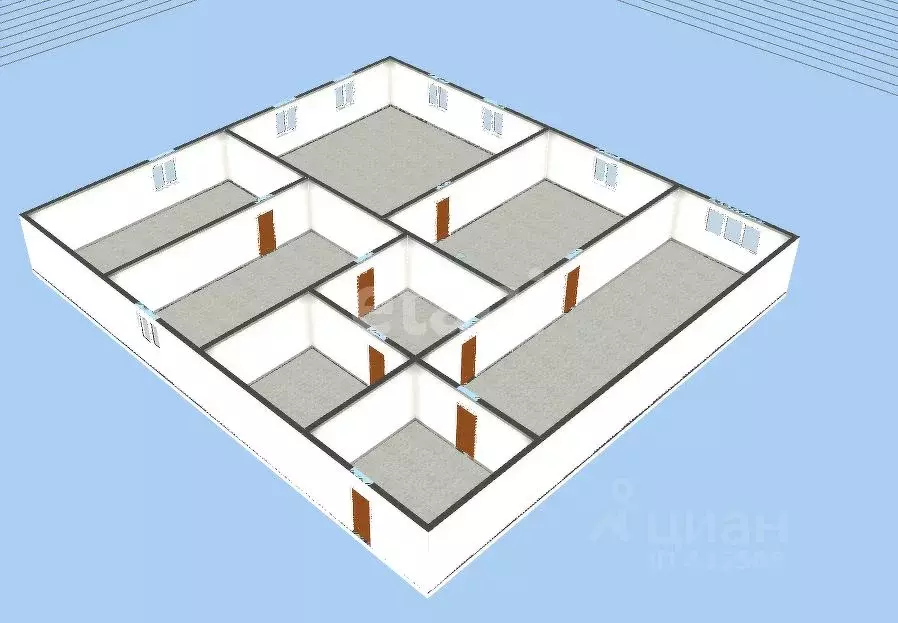 Дом в Белгородская область, Губкин Коммунистическая ул., 24 (69 м) - Фото 2