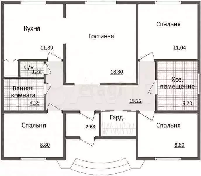Дом 120 м на участке 18 сот. - Фото 0
