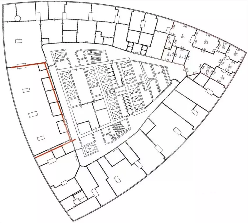 Помещение свободного назначения в Москва наб. Пресненская, 12 (396 м) - Фото 2