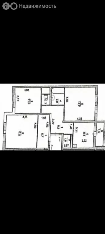 3-комнатная квартира: Подольск, улица 43-й Армии, 21 (69 м) - Фото 1