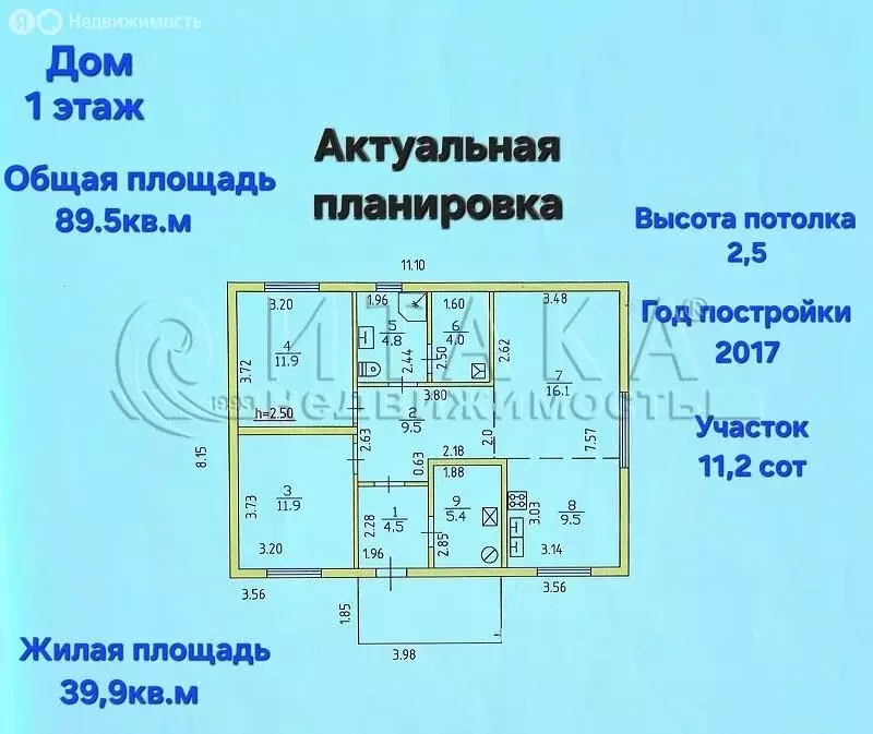 Дом в Выборг, СНТ Лес, Лиственная улица, 2 (89.5 м) - Фото 1