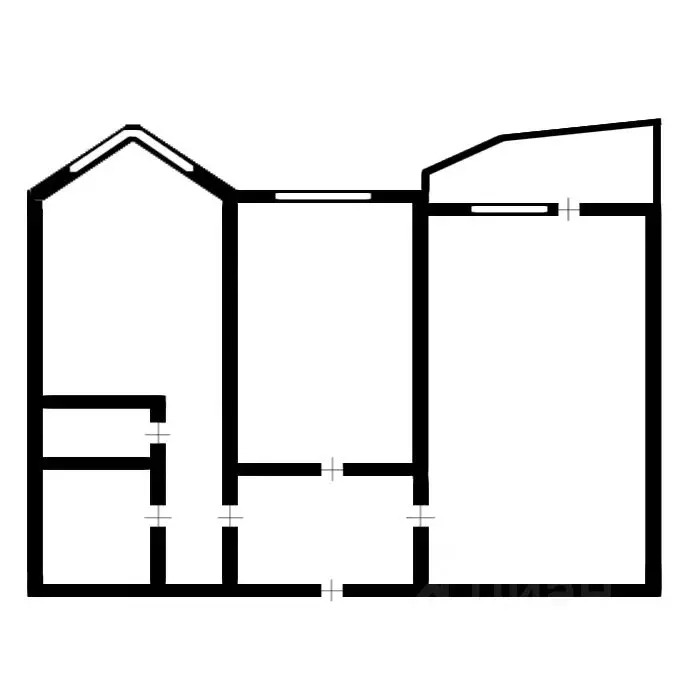 2-к кв. Москва Белореченская ул., 45К1 (52.0 м) - Фото 1