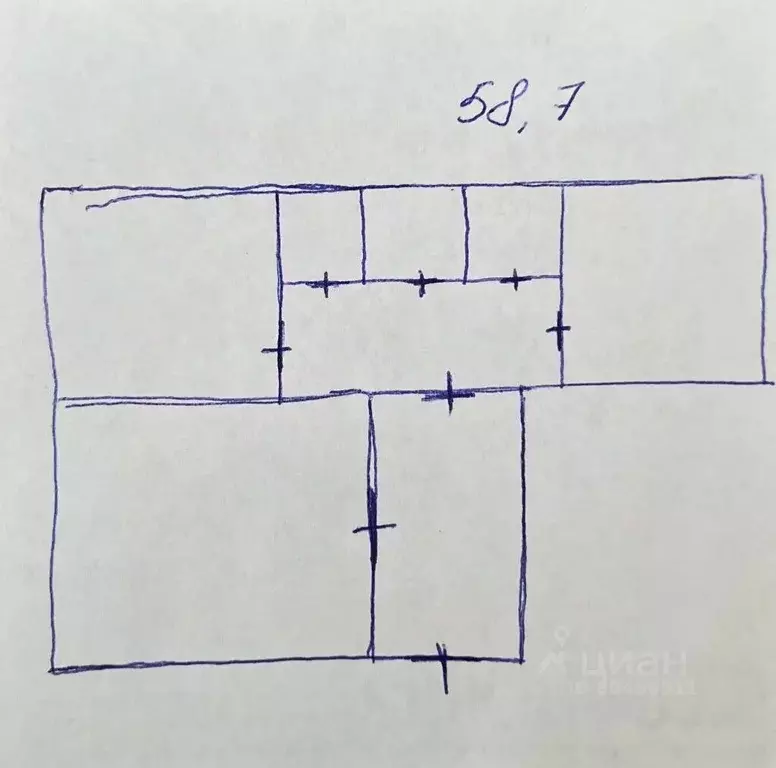 2-к кв. Приморский край, Владивосток Новоивановская ул., 3 (58.7 м) - Фото 2