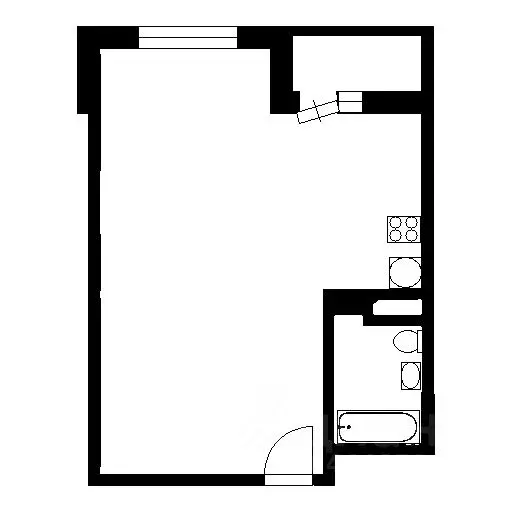 1-к кв. Московская область, Реутов Юбилейный просп., 40 (47.0 м) - Фото 2