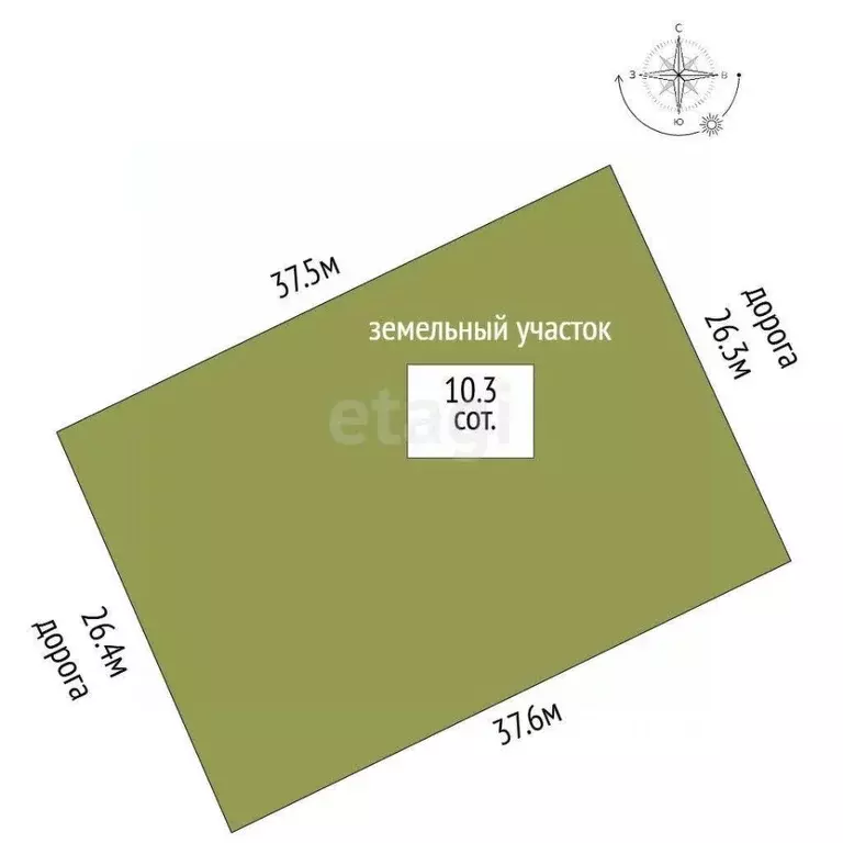 Участок в Крым, Ленино пгт ул. Трудовая (10.31 сот.) - Фото 2