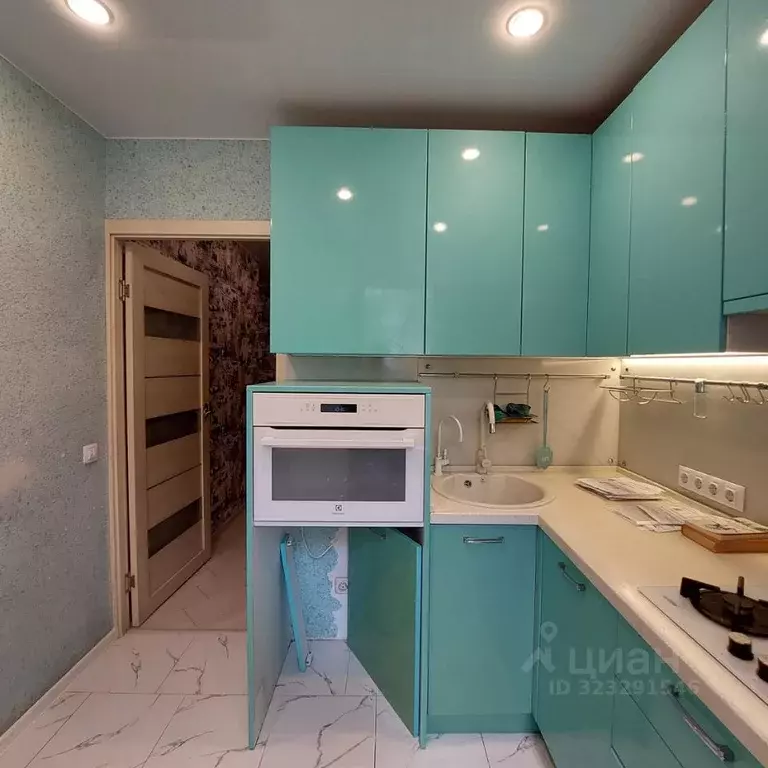 3-к кв. Московская область, Дзержинский Спортивная ул., 15 (55.5 м) - Фото 2