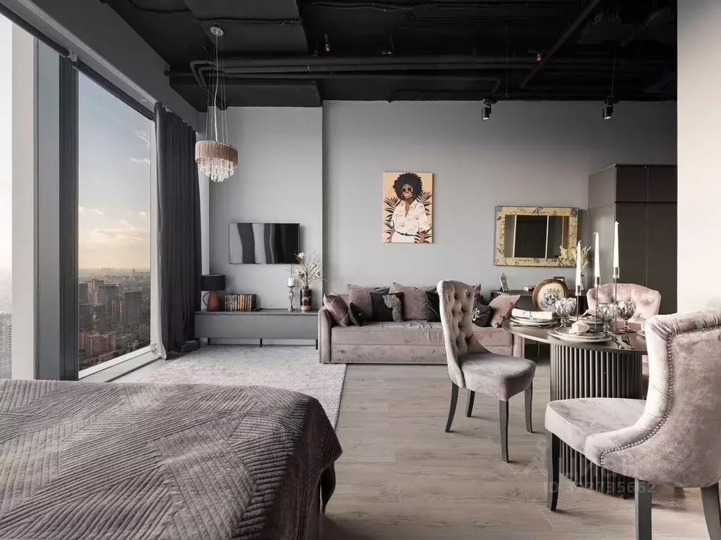 Студия Москва 1-й Красногвардейский проезд, 22с1 (55.0 м) - Фото 1