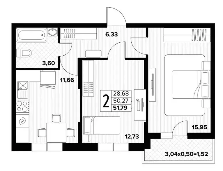 2-комнатная квартира: Краснодар, ДНТ Новознаменский, Дальневосточная ... - Фото 1
