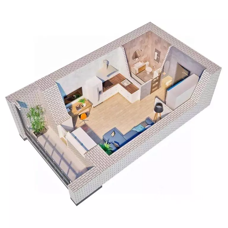 1-к кв. Амурская область, Благовещенск  (31.5 м) - Фото 1