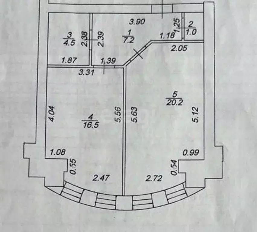 1-к кв. Тверская область, Тверь Волоколамский просп., 25к1 (49.4 м) - Фото 1