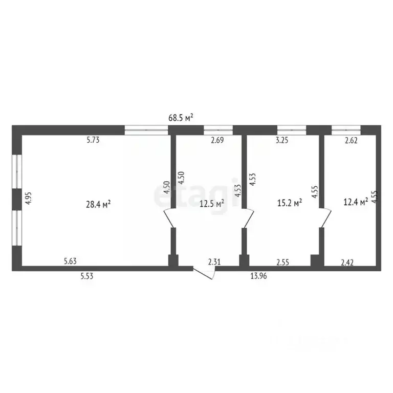 Офис в Тамбовская область, Тамбов ул. Чичканова, 17 (69 м) - Фото 2