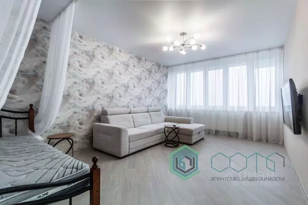 1-к кв. Калининградская область, Зеленоградск ул. Тургенева, 14А (42.1 ... - Фото 1