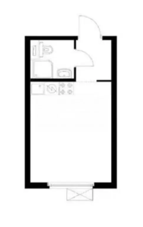 1-к кв. Москва ул. Адмирала Руднева, 20 (35.0 м) - Фото 2