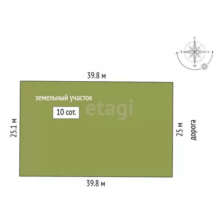 Участок в Татарстан, Тукаевский район, Малошильнинское с/пос, с. ... - Фото 1