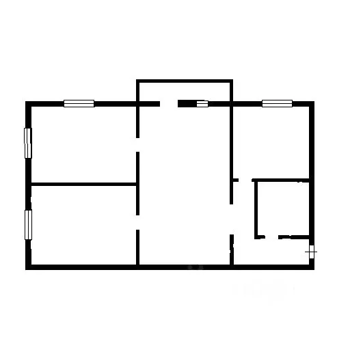 3-к кв. Иркутская область, Братск Комсомольская ул., 52 (58.5 м) - Фото 1