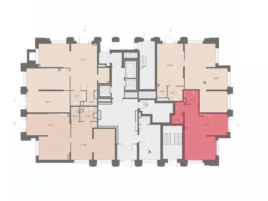 Помещение свободного назначения в Санкт-Петербург № 54 муниципальный ... - Фото 2