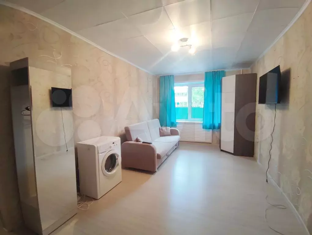 1-к. квартира, 30 м, 1/5 эт. - Фото 1