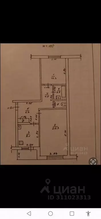 2-к кв. Тверская область, Конаково ул. Баскакова, 25 (58.0 м) - Фото 0