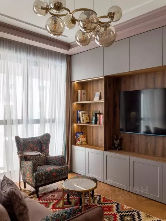 3-к кв. Москва пер. 2-й Петра Алексеева, 5 (75.0 м) - Фото 2