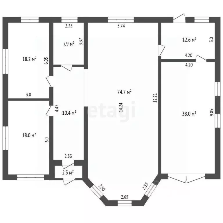 Дом в Пермский край, Чернушка ул. Сосновая, 22 (185 м) - Фото 1