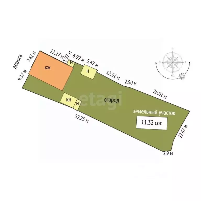 Участок в Башкортостан, Стерлитамак ул. Мира (10.0 сот.) - Фото 2