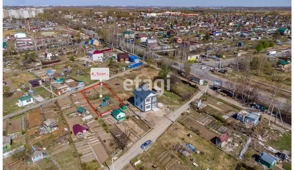 Коттедж в Хабаровский край, Хабаровск Сад-4 садовое товарищество,  ... - Фото 1