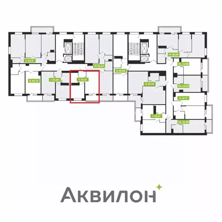 1-к кв. Архангельская область, Архангельск Северодвинская ул., 25А ... - Фото 0