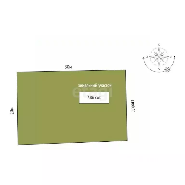 Участок в Ростовская область, Аксайский район, Щепкинское с/пос, пос. ... - Фото 2