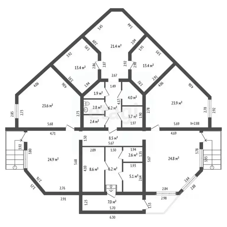 Офис в Камчатский край, Елизово ул. Ленина, 49Б (175 м) - Фото 2