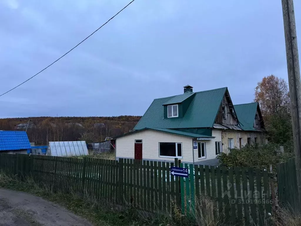 Дом в Мурманская область, Кольский район, Кильдинстрой городское ... - Фото 0