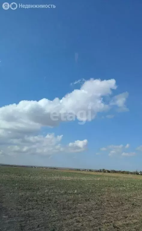 Участок в село Красная Поляна, Евпаторийская улица (872.9 м) - Фото 0