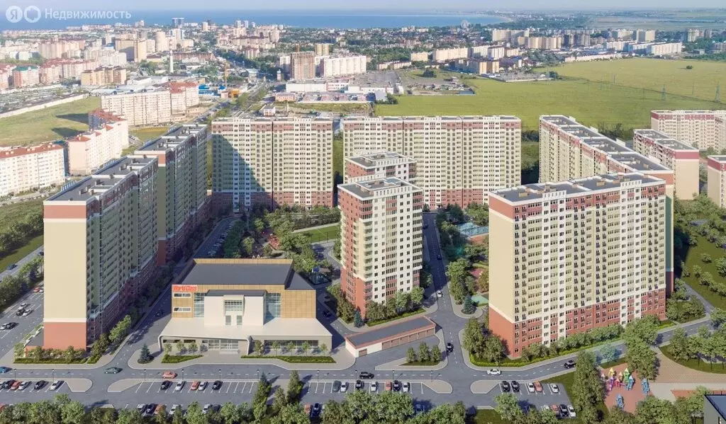 Квартира-студия: Анапа, Супсехское шоссе, 39к16 (31 м) - Фото 1