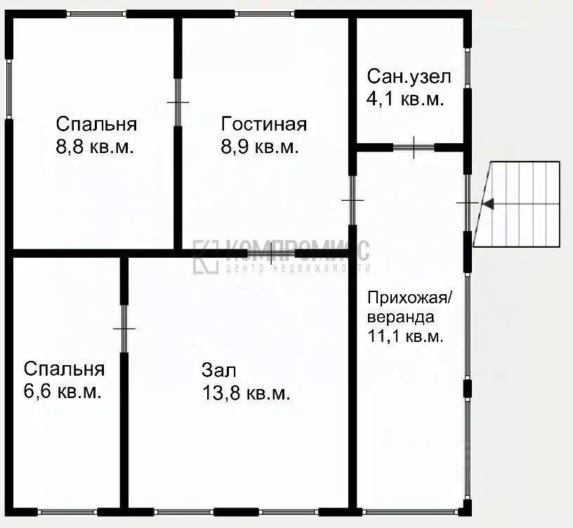 Дом в Краснодарский край, Северский район, Ильское городское ... - Фото 1
