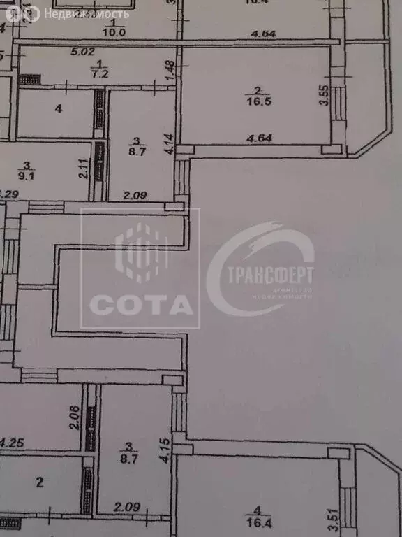 1-комнатная квартира: Воронеж, Московский проспект, 90 (37 м) - Фото 1