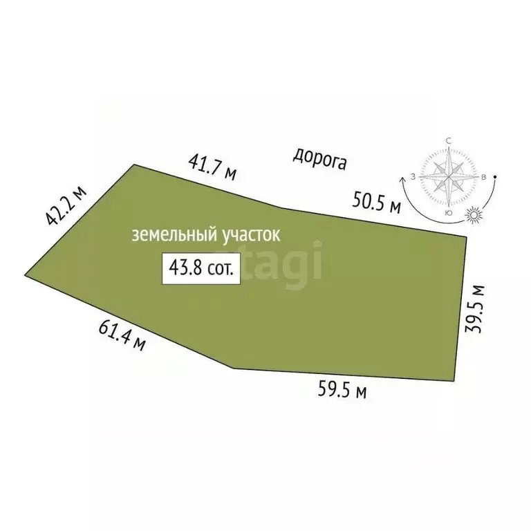 Участок в Камчатский край, с. Усть-Большерецк ул. Бочкарева (43.78 ... - Фото 2