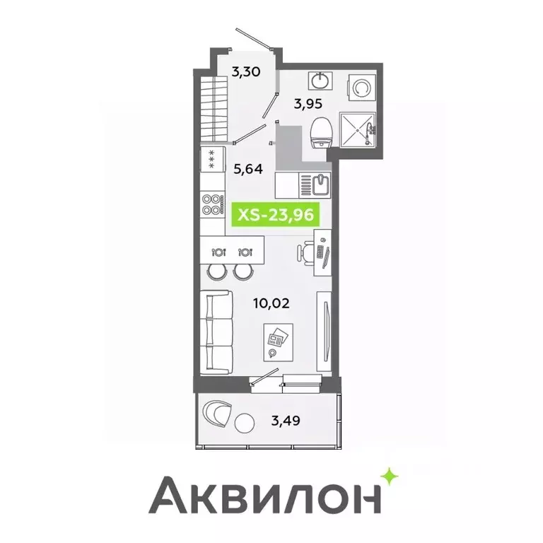 Студия Ленинградская область, Всеволожский район, Заневское городское ... - Фото 0
