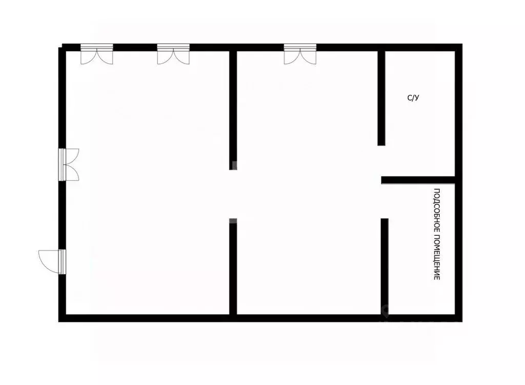 Помещение свободного назначения в Томская область, Томский район, д. ... - Фото 2