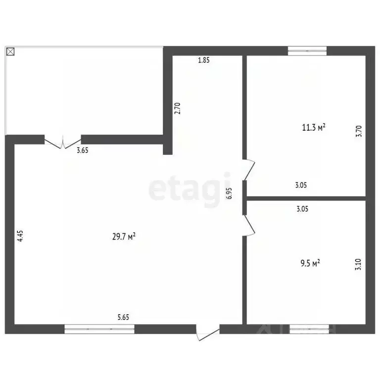 Дом в Тюменская область, Тюмень Надежда-2 садовое товарищество,  (61 ... - Фото 2