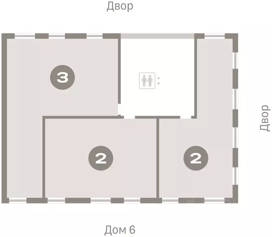 2-к кв. Тюменская область, Тюмень Мысовская ул., 26к2 (68.3 м) - Фото 0