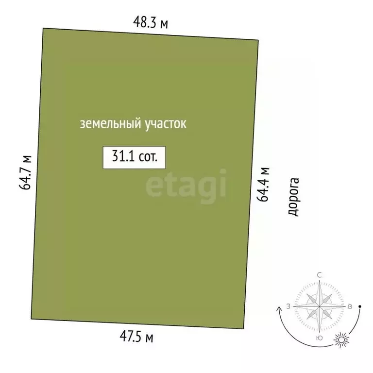 Участок в Тюменская область, Тюмень  (10.3 сот.) - Фото 1