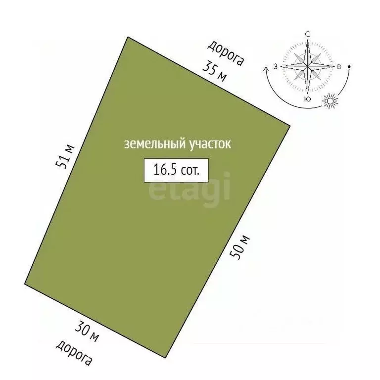 Участок в Московская область, Клин городской округ, д. Марфино 1 (16.5 ... - Фото 2