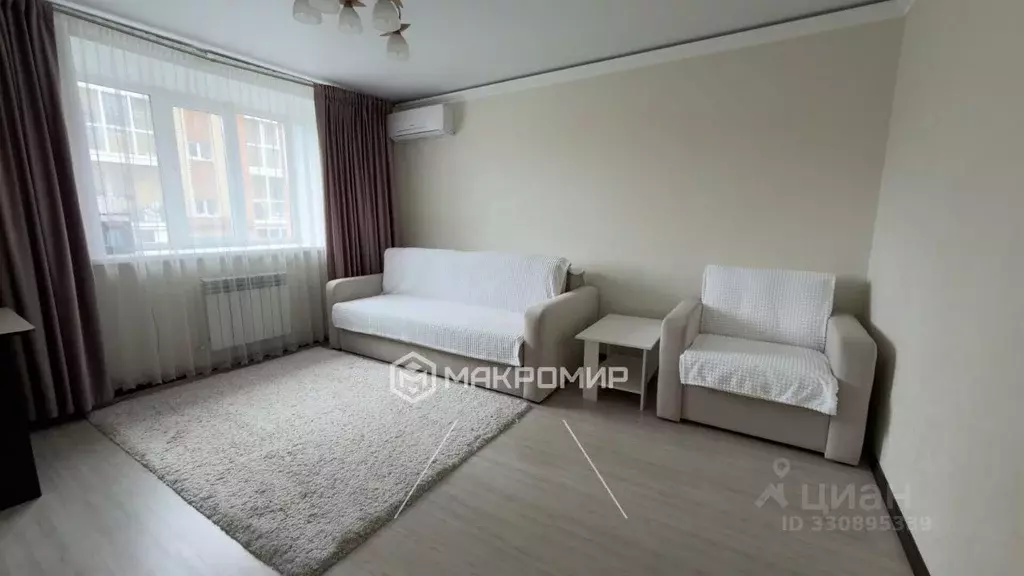 2-к кв. Татарстан, Казань ул. Дмитрия Менделеева, 17А (55.0 м) - Фото 1