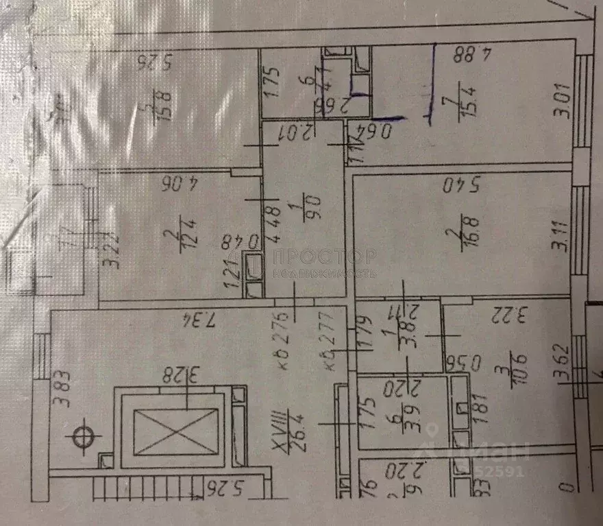 2-к кв. Московская область, Ленинский городской округ, Молоково пгт ... - Фото 2