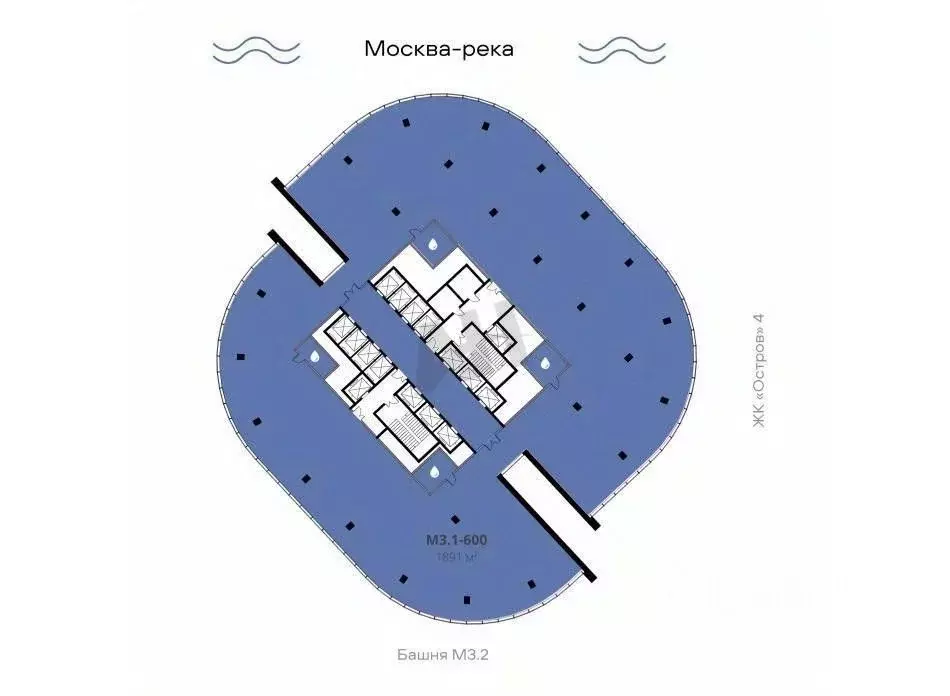 Офис в Москва ул. Нижние Мневники, 37Ас3 (1891 м) - Фото 2