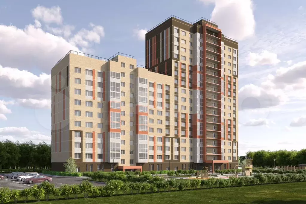 2-к. квартира, 71,1 м, 3/10 эт. - Фото 1