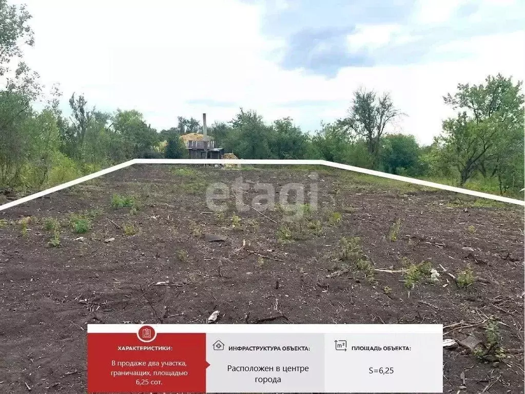 Участок в Белгородская область, Губкин Горняк-Мичуринец СТ, 123 (6.25 ... - Фото 1