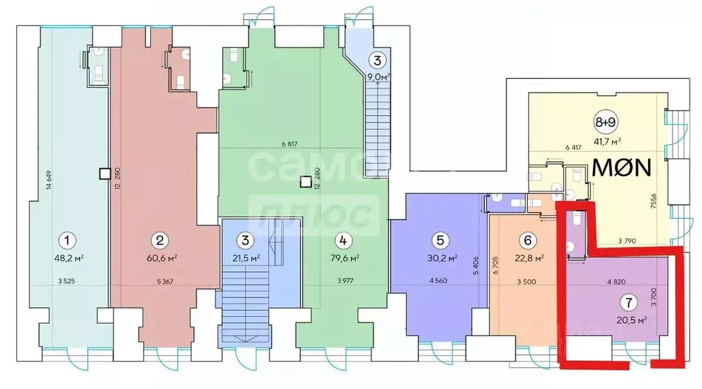 Помещение свободного назначения в Москва 1-я Тверская-Ямская ул., 11 ... - Фото 2