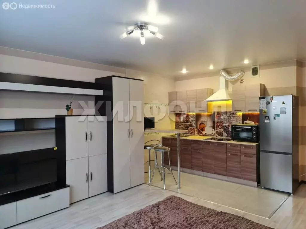 Квартира-студия: Новосибирск, улица Татьяны Снежиной, 43/1 (32.6 м) - Фото 2