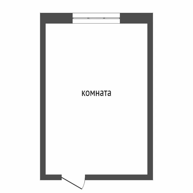Квартира-студия: Абакан, улица Тараса Шевченко, 57 (9.6 м) - Фото 0