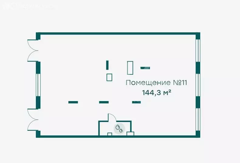 Помещение свободного назначения (144.3 м) - Фото 1